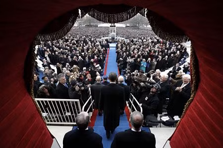 Những hình ảnh đẹp nhất trong lễ nhậm chức của Obama