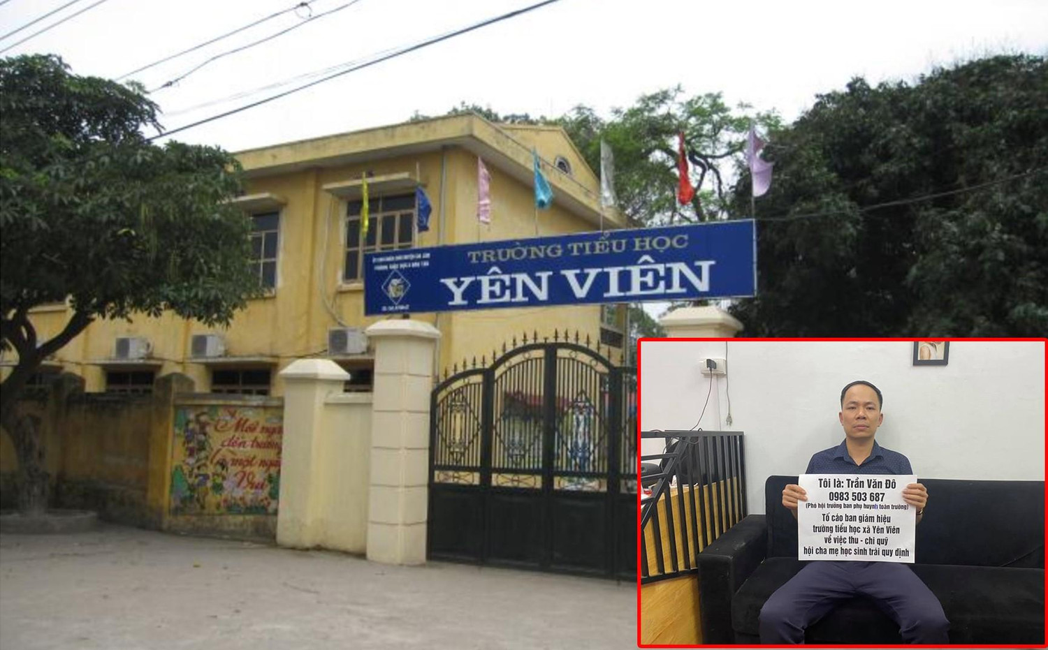 Liên quan vụ việc tại Tiểu học Yên Viên, ông Trần Minh Mạnh - Phó Trưởng phòng Giáo dục Gia Lâm cho biết, Ủy ban Nhân dân huyện Gia Lâm đang giao Thanh tra huyện