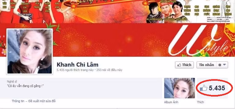 Ca sĩ Lâm Chí Khanh cũng là nạn nhân của nạn giả mạo facebook. Ca sĩ Lâm Chí Khanh cũng là nạn nhân của nạn giả mạo facebook.