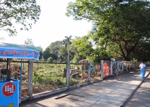Mặt tiền khu đất 8 hecta tọa lạc tại khu trung tâm Yangon, thành phố lớn nhất Myanmar, nơi HAGL sẽ triển khai dự án phức hợp 300 triệu USD, Mặt tiền khu đất 8 hecta tọa lạc tại khu trung tâm Yangon, thành phố lớn nhất Myanmar, nơi HAGL sẽ triển khai dự án phức hợp 300 triệu USD,