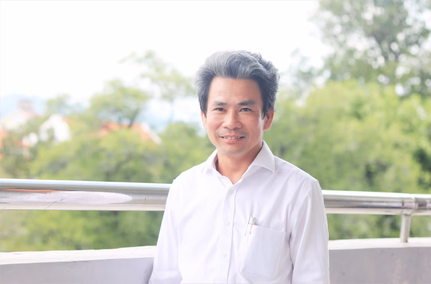 Phó Giáo sư, Tiến sĩ Võ Văn Minh (Chủ tịch Hội đồng trường, Trường Đại học Sư phạm - Đại học Đà Nẵng). Ảnh: Ngân Chi.