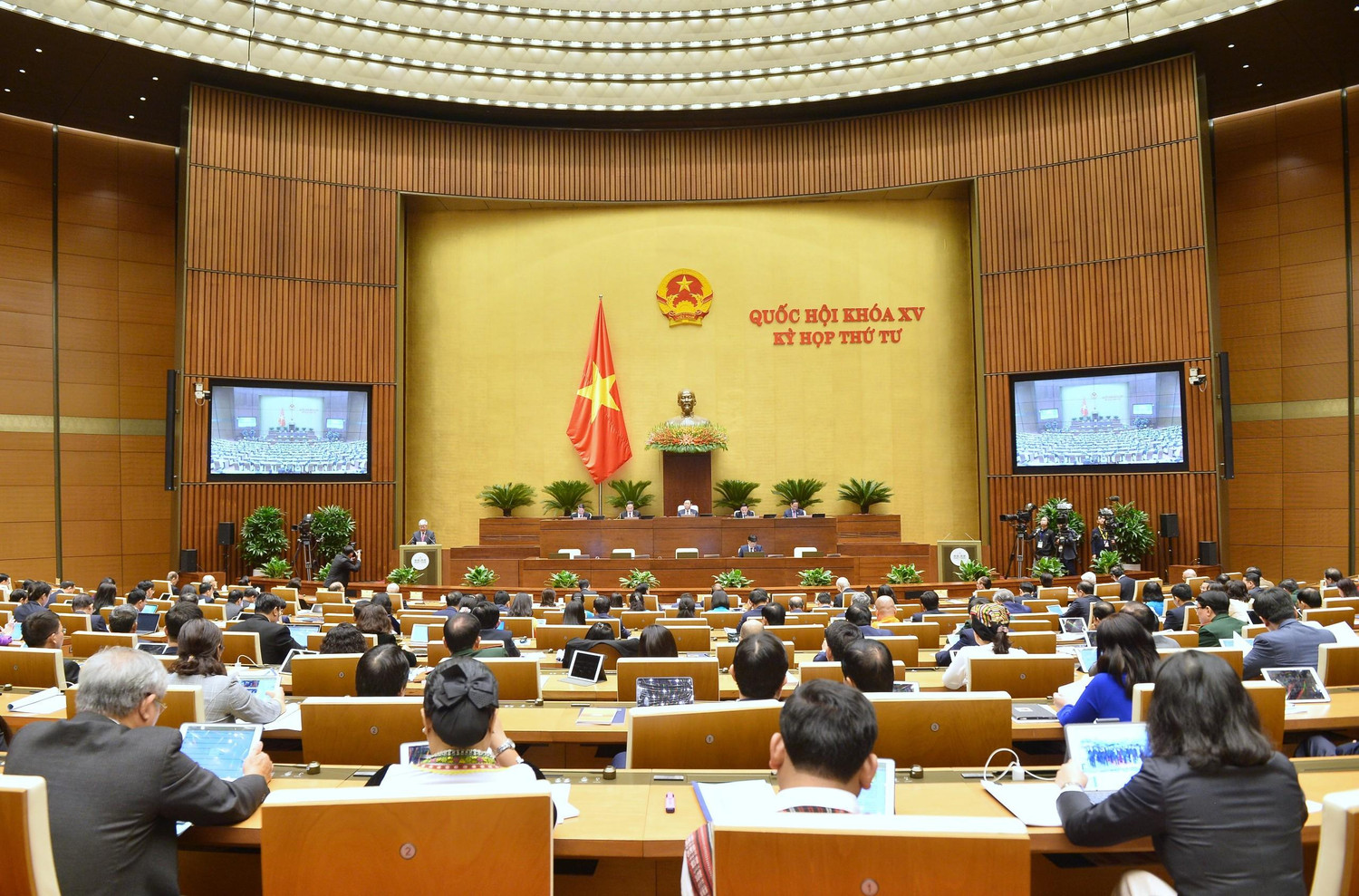 Toàn cảnh phiên khai mạc. (Ảnh: quochoi.vn). Toàn cảnh phiên khai mạc. (Ảnh: quochoi.vn).