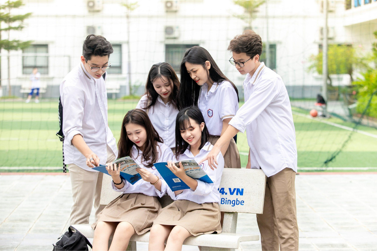 Học sinh trường ngoài công lập trên địa bàn quận Hà Đông (Hà Nội). (Ảnh: Hệ thống giáo dục Ban Mai). Học sinh trường ngoài công lập trên địa bàn quận Hà Đông (Hà Nội). (Ảnh: Hệ thống giáo dục Ban Mai).