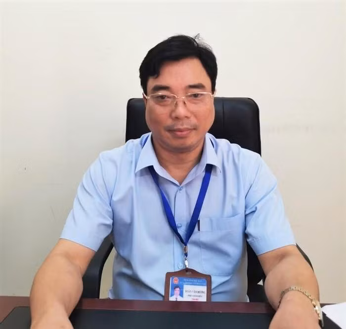 Ông Đoàn Văn Hương - Phó Giám đốc phụ trách, Sở Giáo dục và Đào tạo tỉnh Bắc Kạn. (Ảnh: NVCC).