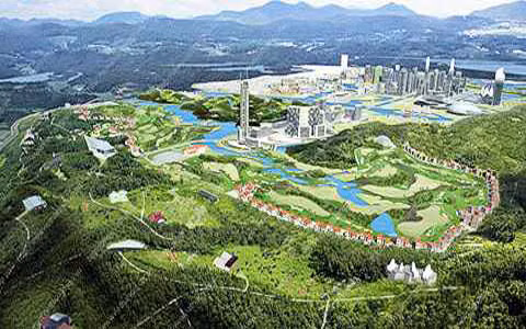 Dự án Dream City mới chỉ tồn tại trên giấy. Ảnh: HC. Dự án Dream City mới chỉ tồn tại trên giấy. Ảnh: HC.