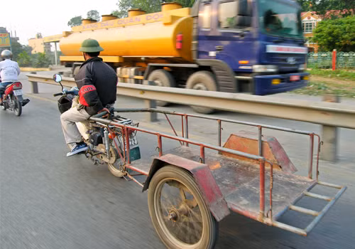 Chụp tại quốc lộ số 5 (Hà Nội - Hải Phòng). Ảnh: Hoàng Anh Dũng.