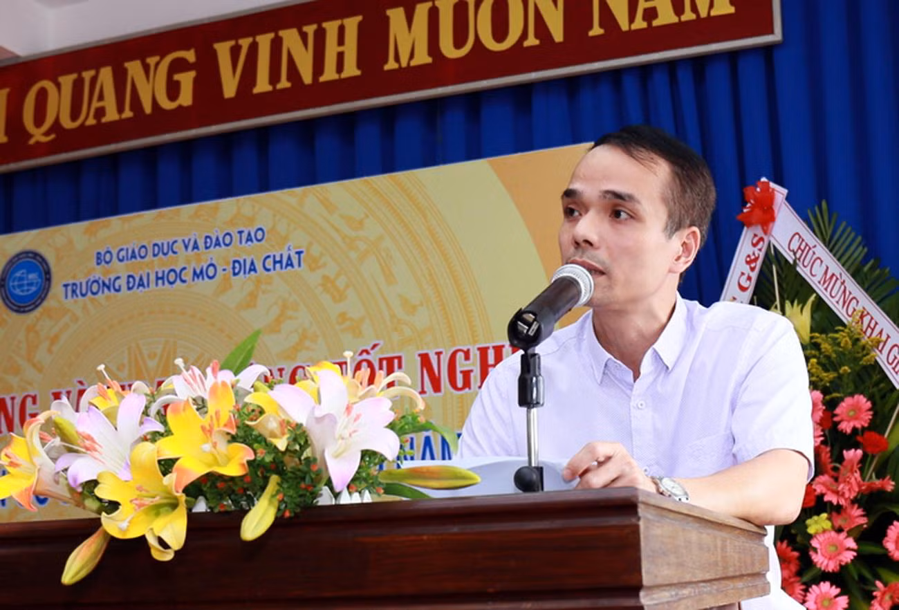 Tiến sĩ Nguyễn Đức Khoát - Trưởng phòng Đào tạo đại học (Trường Đại học Mỏ - Địa chất). Ảnh: NVCC.