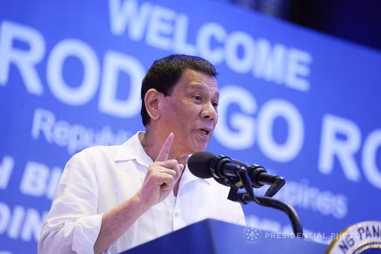 Tổng thống Philippines Rodrigo Duterte, ảnh: CNN Philippines.