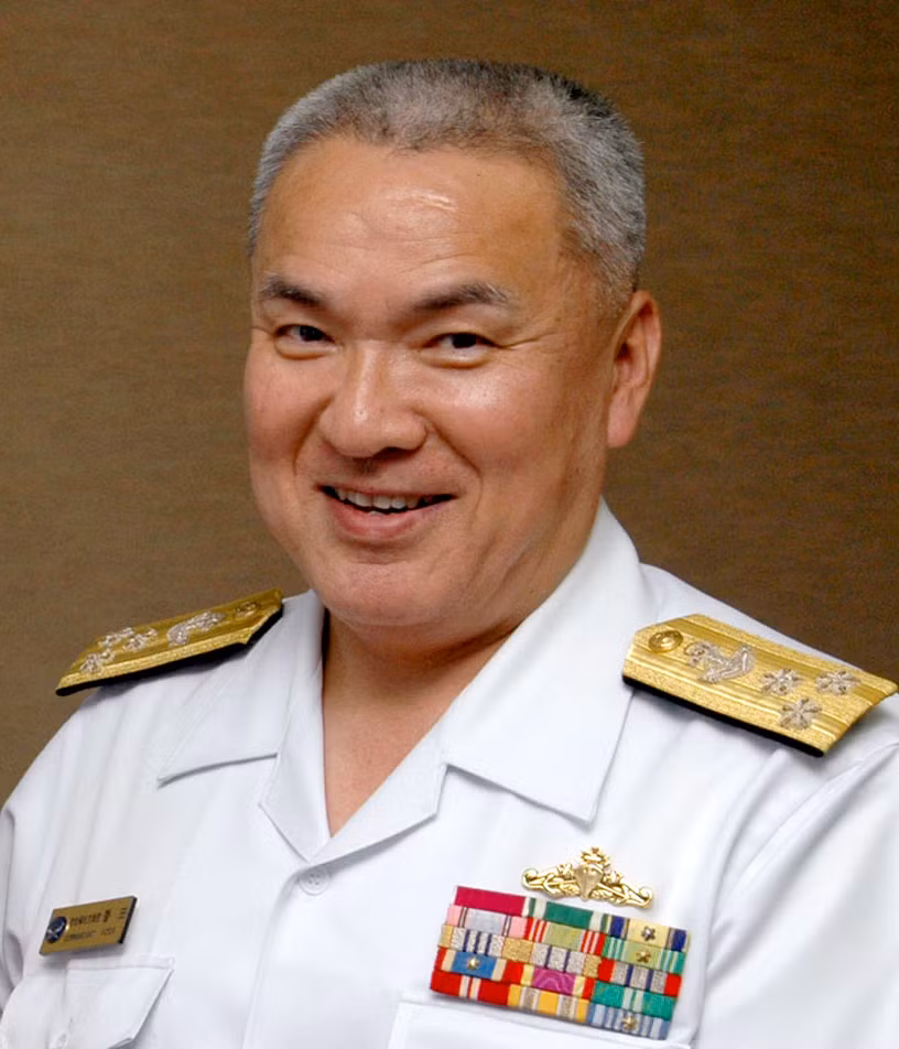 Phó Đô đốc Yōji Kōda khi còn tại chức năm 2006, ảnh: Wikipedia.