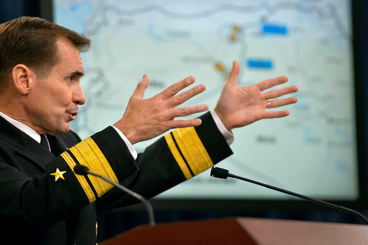 Ông John Kirby khi còn tại chức, ảnh: Wikipedia.