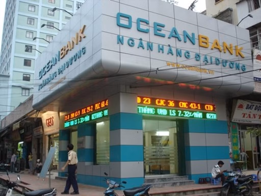 Ủy ban Kiểm tra Trung ương kết luận việc Tập đoàn Dầu khí Việt Nam bị thiệt hại nghiêm trọng do góp vốn vào Oceanbank. ảnh nguồn Oceabank.