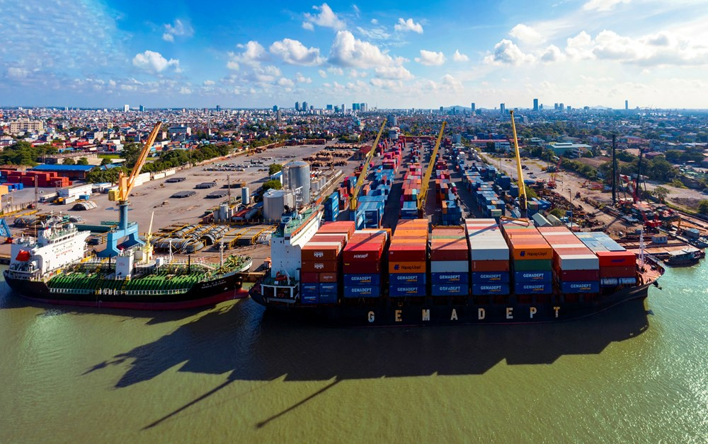 Năm 2022, Hải Phòng có 14/19 chỉ tiêu đạt và vượt mục tiêu kế hoạch Hội đồng nhân dân thành phố giao (Ảnh: Nguyễn Hồng Phong)