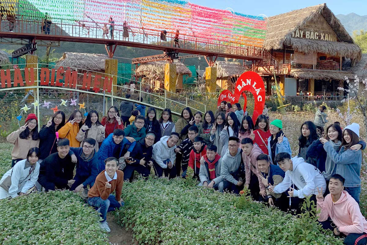 Học sinh lớp 11 D2 Trường Trung học phổ thông Đoàn Thị Điểm, Hà Nội. Ảnh: Minh Phương.