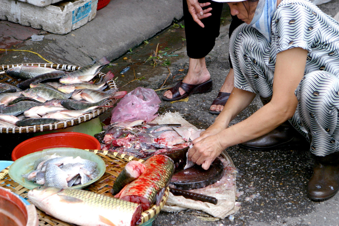 Nhận thức, ý thức trách nhiệm của cả người dân, doanh nghiệp về an toàn thực phẩm còn có phần hạn chế. Ảnh: Tùng Dương.