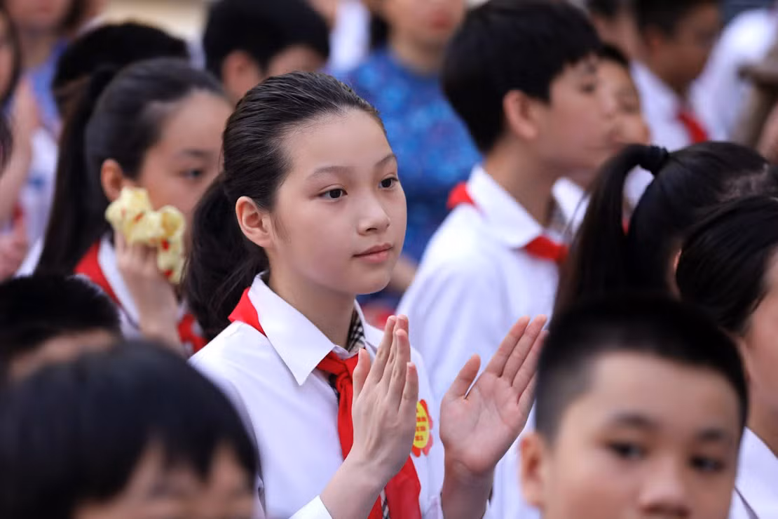 Ngôi trường luôn là niềm tự hào của rất nhiều thế hệ học sinh. Ảnh: Tùng Dương.