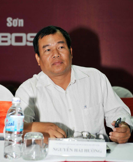 Trưởng ban Kỷ luật VFF, Nguyễn Hải Hường. Ảnh: Quang Thắng.
