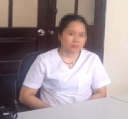 Người được cho là đã có hành vi "ăn bớt" vắc xin Bùi Thị Phương Hoa.