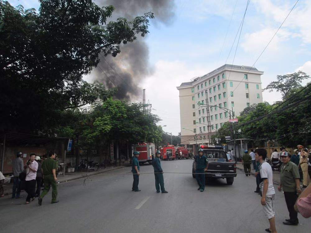 Phong tỏa hiện trường Phong tỏa hiện trường