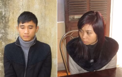 Hai chị em Vân và Hưng, kẻ đã lái xe tông thẳng vào đồng chí Cường hiện đang bị tạm giam chờ ngày xét xử.