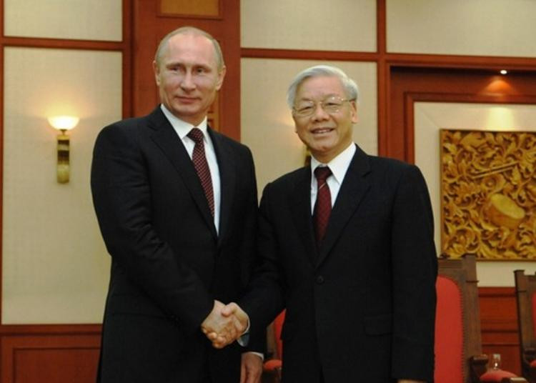 Tổng bí thư Nguyễn Phú Trọng có cuộc gặp với Tổng thống Nga Vladimir Putin trong chuyến thăm Nga vừa qua