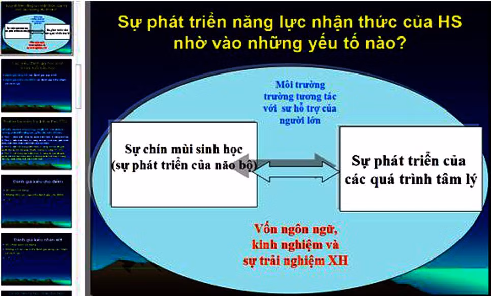 PGS.TS Nguyễn Công Khanh lại tiếp tục sai chính tả. (Ảnh: Tùng Sơn)