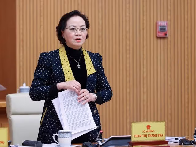 Bộ trưởng Nội vụ Phạm Thị Thanh Trà vừa ký quyết định phê duyệt kế hoạch thanh tra năm 2023 thuộc các lĩnh vực tuyển dụng, bổ nhiệm công chức, viên chức; thi đua khen thưởng, tôn giáo đối với 35 cơ quan, đơn vị, địa phương. Ảnh VGP/Nhật Bắc Bộ trưởng Nội vụ Phạm Thị Thanh Trà vừa ký quyết định phê duyệt kế hoạch thanh tra năm 2023 thuộc các lĩnh vực tuyển dụng, bổ nhiệm công chức, viên chức; thi đua khen thưởng, tôn giáo đối với 35 cơ quan, đơn vị, địa phương. Ảnh VGP/Nhật Bắc