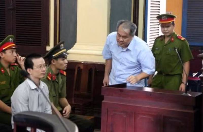 Phạm Công Danh tại Tòa.