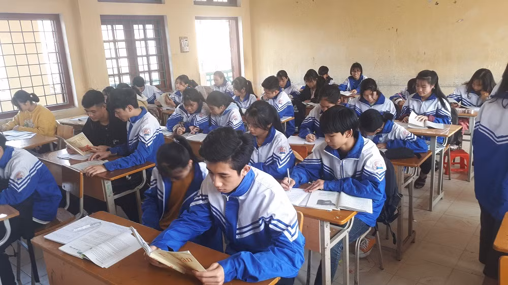 Mùa đông, ở trường bán trú, học sinh không còn lạnh