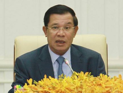 Thủ tướng Campuchia Hun Sen.