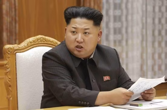 Nhà lãnh đạo Bắc Triều Tiên Kim Jong-un. Nhà lãnh đạo Bắc Triều Tiên Kim Jong-un.
