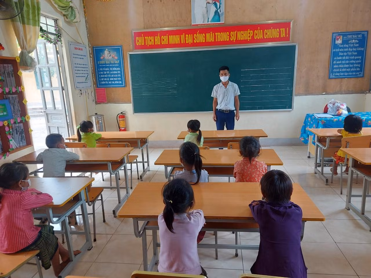 Ngày đầu vào lớp 1 ở Na Cô Sa. Ngày đầu vào lớp 1 ở Na Cô Sa.