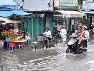 Đề án chủ động phòng ngừa ngập lụt tại TP.HCM sẽ có tham khảo kinh nghiệm của Bangkok. Ảnh: Diệp Đức Minh.