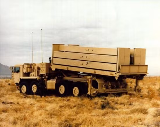 Xe bắn tên lửa hệ thống phòng thủ tên lửa THAAD