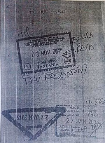 Visa tại Tanzania