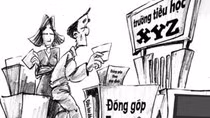 Giáo viên buộc phải đóng góp rất nhiều khoản tự nguyện. (Ảnh minh họa trên Vietnamnet.vn) Giáo viên buộc phải đóng góp rất nhiều khoản tự nguyện. (Ảnh minh họa trên Vietnamnet.vn)