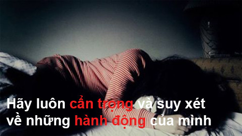 Nhiều cái chết thương tâm đã xảy ra chỉ vì hành động thiếu ý thức.