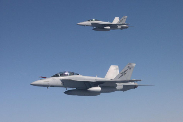Máy bay chiến đấu F/A-18 Super Hornet do Mỹ chế tạo