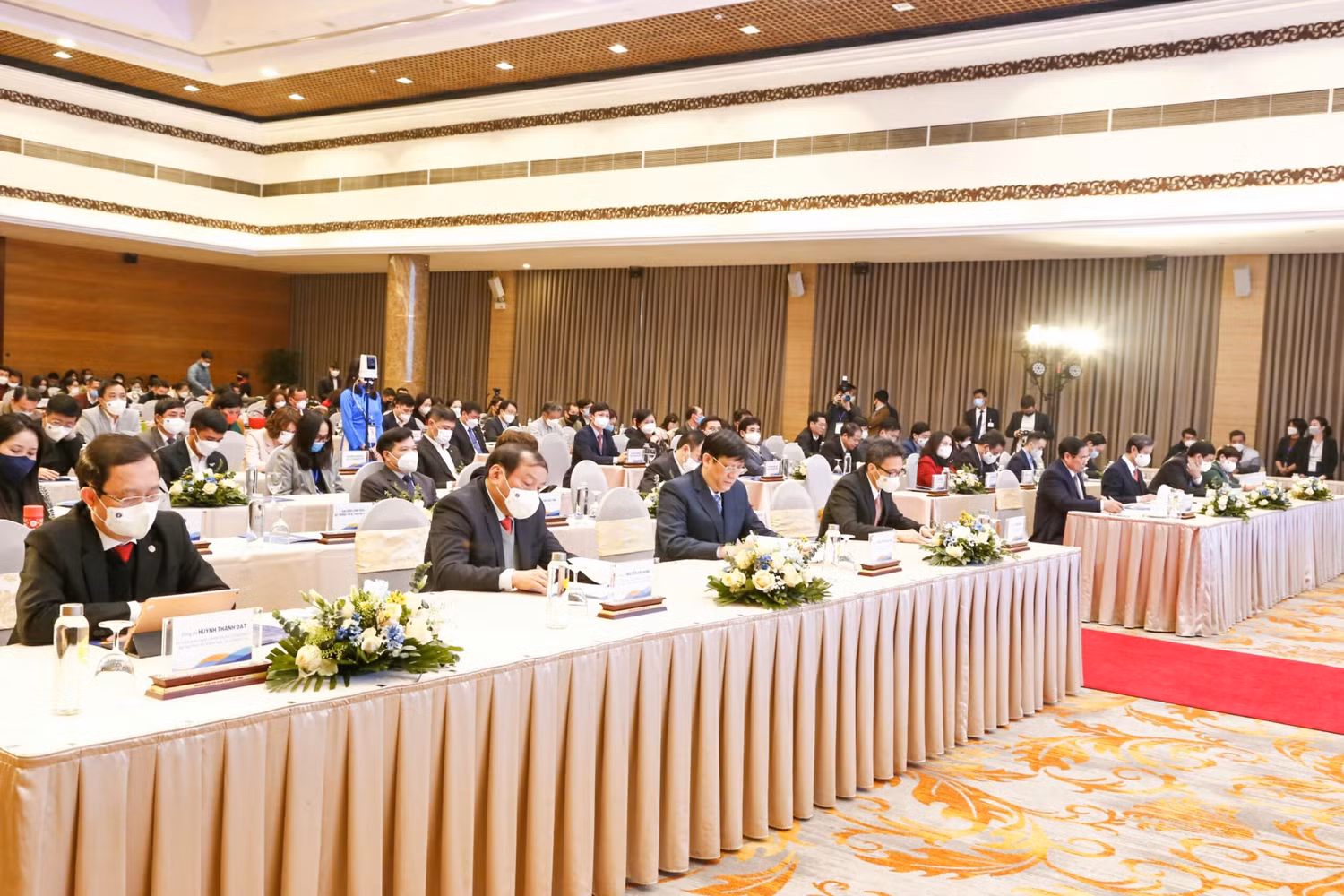 Toàn cảnh Lễ công bố Chương trình sức khỏe học đường giai đoạn 2021-2025. (Ảnh: Ngọc Ánh)