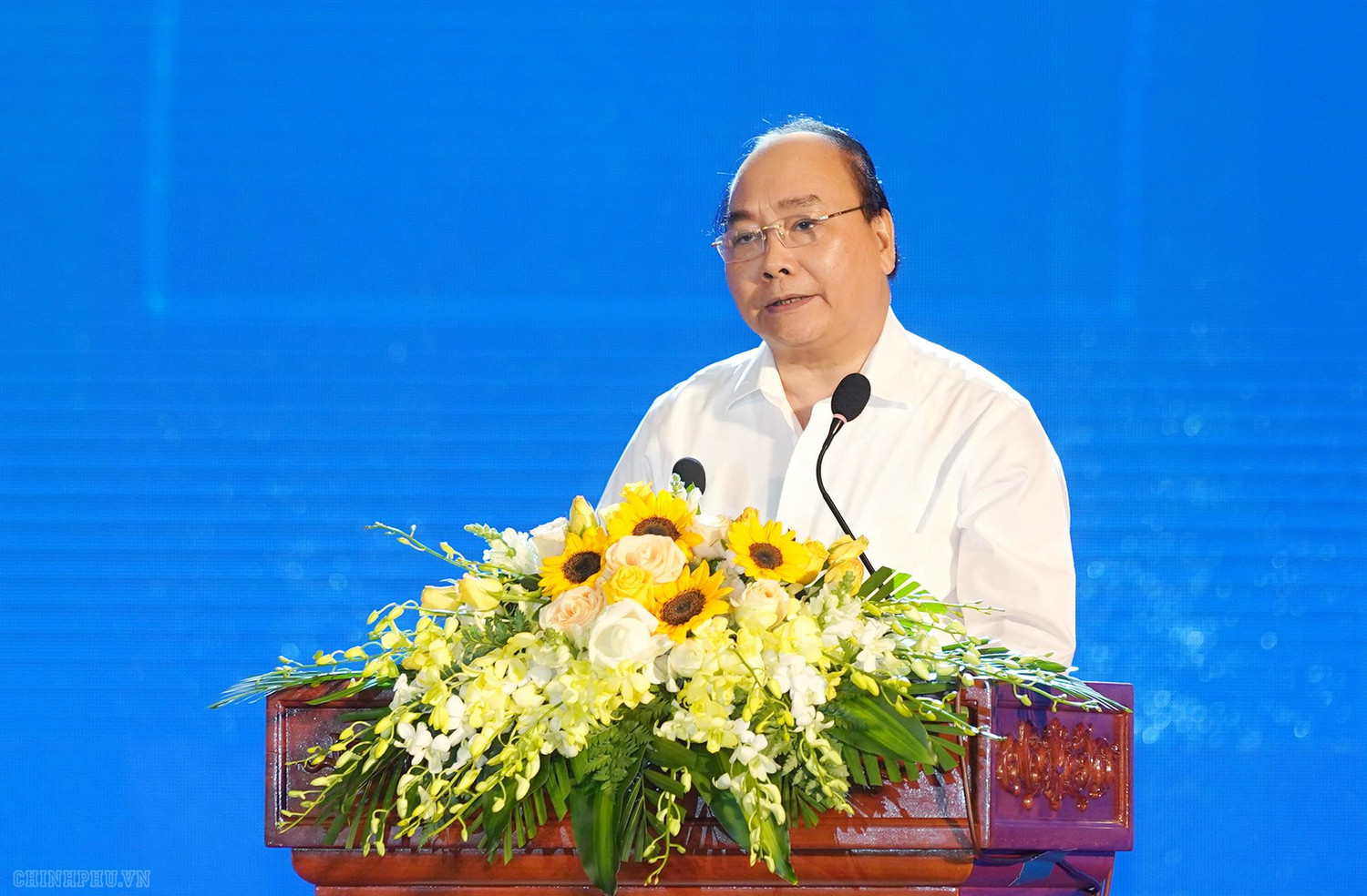 Thủ tướng phát biểu tại Hội nghị. Ảnh: VGP