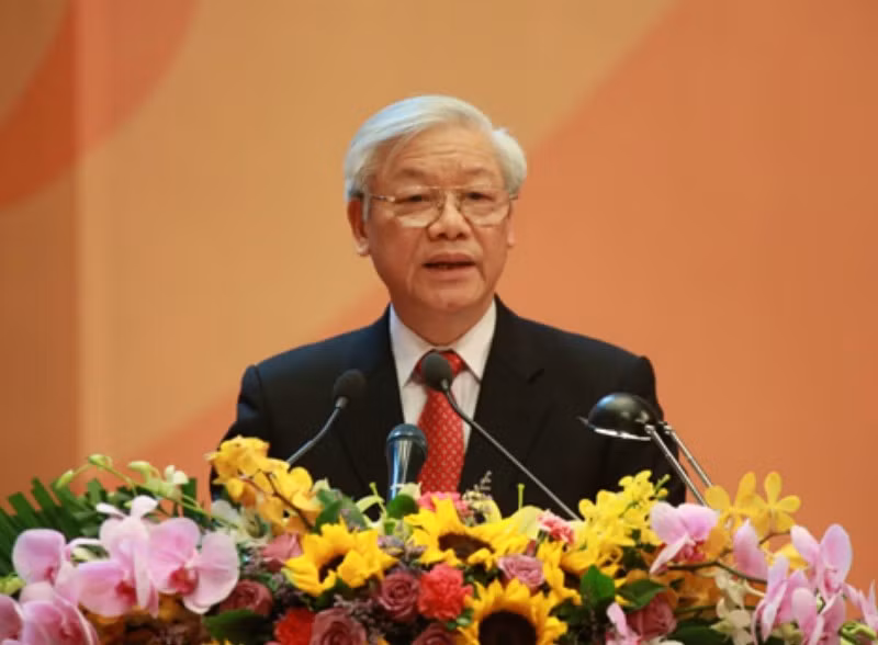 Tổng bí thư Nguyễn Phú Trọng.