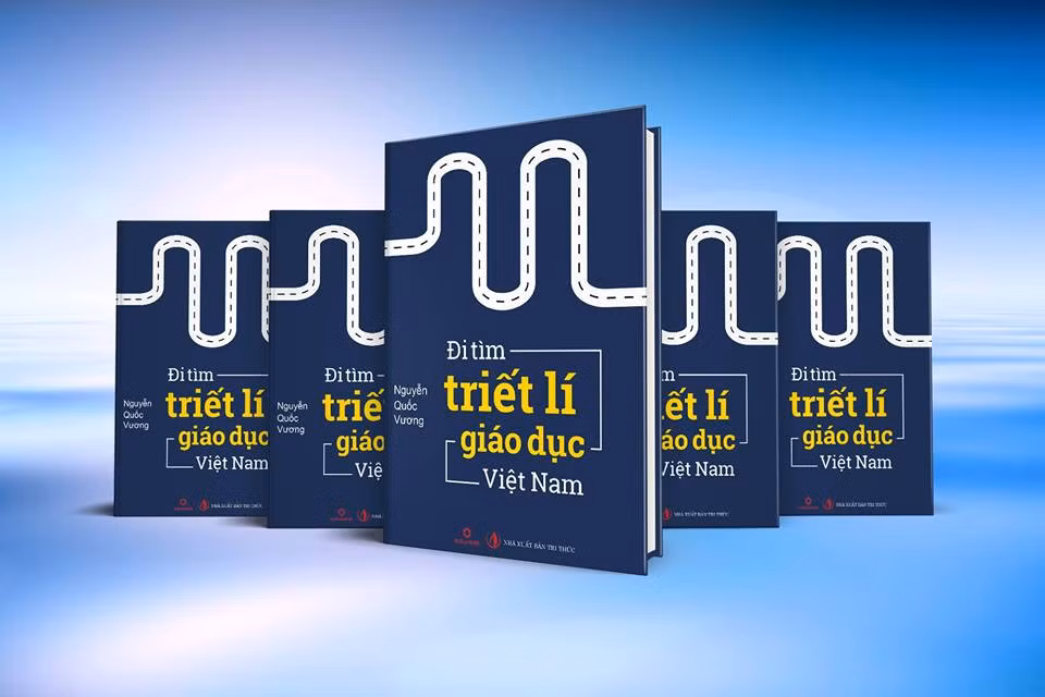 Tác giả Nguyễn Quốc Vương ra mắt cuốn “Đi tìm triết lý giáo dục Việt Nam” với hi vọng giúp bạn đọc gợi ra những suy ngẫm về giáo dục nước nhà. (Ảnh: Nguyễn Quốc Vương) Tác giả Nguyễn Quốc Vương ra mắt cuốn “Đi tìm triết lý giáo dục Việt Nam” với hi vọng giúp bạn đọc gợi ra những suy ngẫm về giáo dục nước nhà. (Ảnh: Nguyễn Quốc Vương)