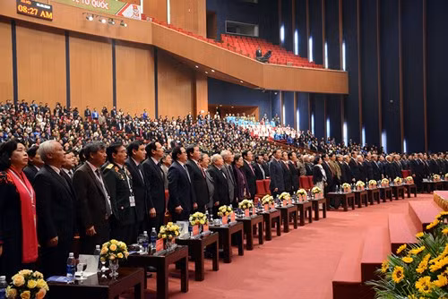 Các đại biểu tham dự đại hội.