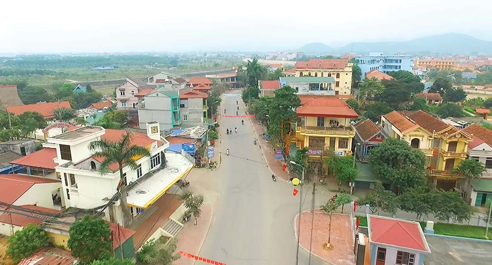 Khu trung tâm huyện Thanh Thuỷ. Ảnh: Báo Phú Thọ. Khu trung tâm huyện Thanh Thuỷ. Ảnh: Báo Phú Thọ.