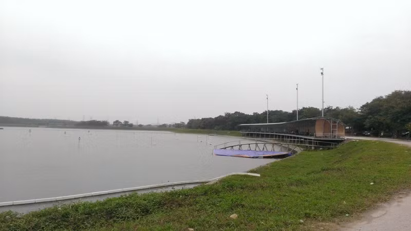 Phường Thịnh Liệt tạo điều kiện cho xây dựng trái phép sân tập golf ảnh 1