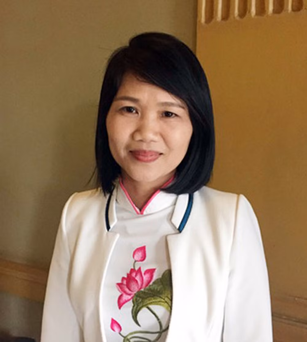 Trên cương vị công tác, cô Nguyện đưa Trường Trung học cơ sở An Vũ trở thành điểm sáng của huyện Quỳnh Phụ về việc thực hiện các phong trào thi đua. (Ảnh: CTV)