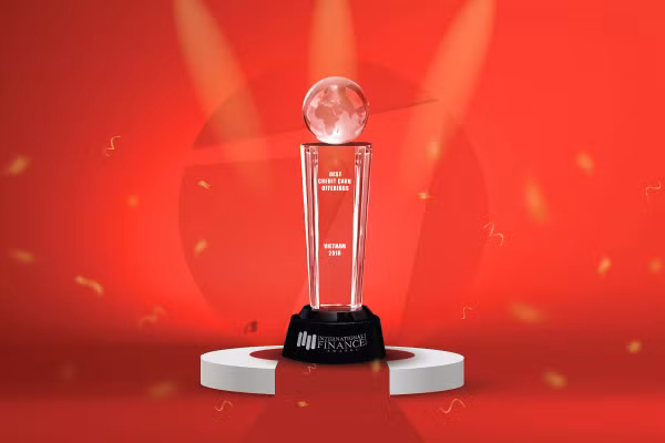Maritime Bank nhận giải thưởng Thẻ tín dụng có ưu đãi tốt nhất cho khách hàng năm 2018.