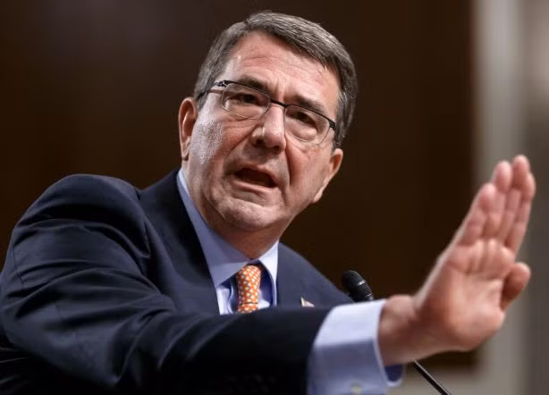 Bộ trưởng Quốc phòng Mỹ Ash Carter. Ảnh: AP.