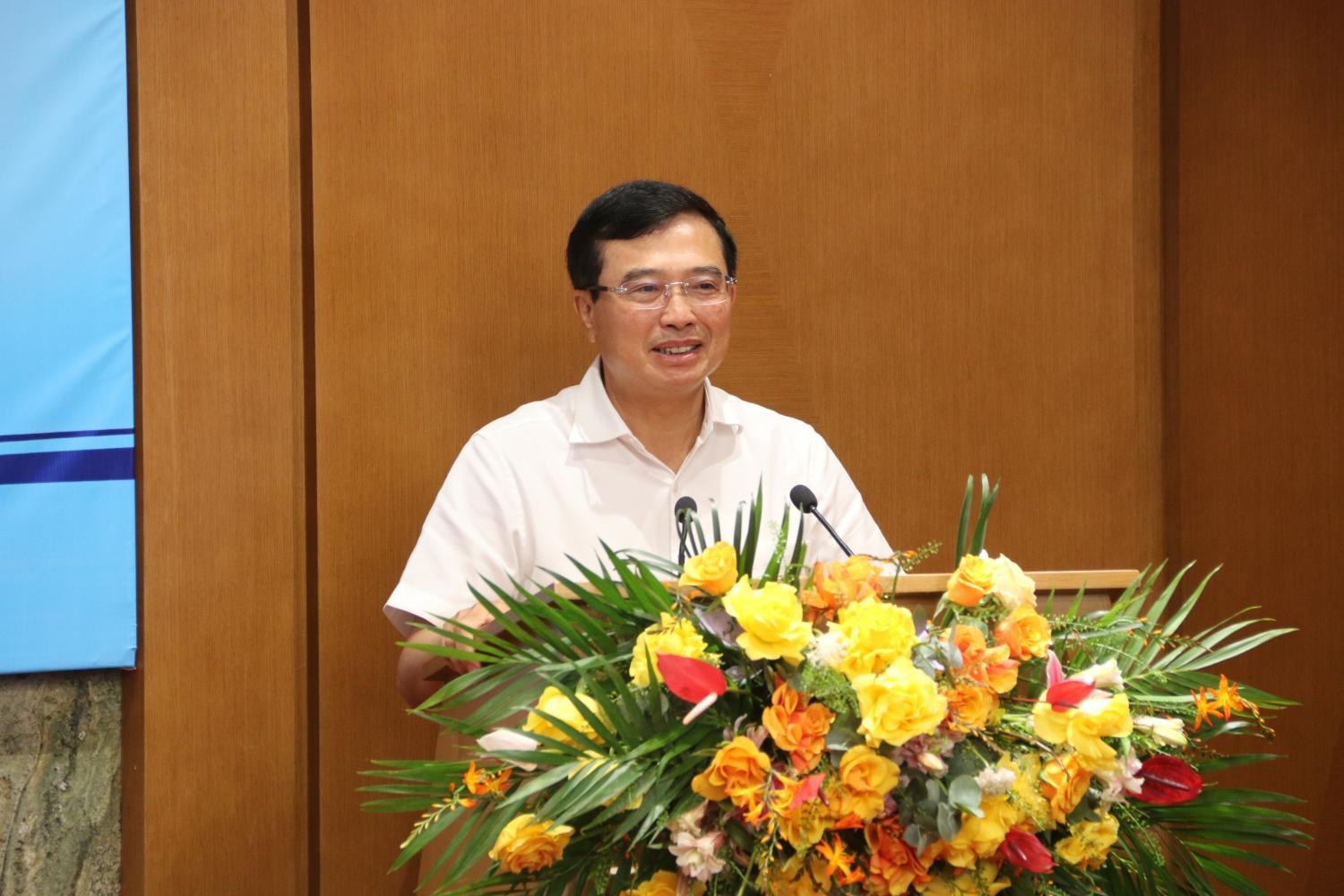 Chủ tịch Hội đồng thành viên Petrovietnam Hoàng Quốc Vượng phát biểu tại buổi lễ. Ảnh: PVN Chủ tịch Hội đồng thành viên Petrovietnam Hoàng Quốc Vượng phát biểu tại buổi lễ. Ảnh: PVN
