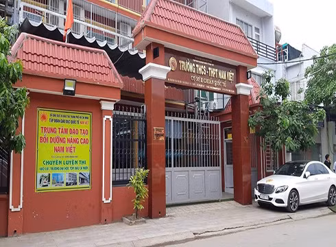 Trường trung học cơ sở, trung học phổ thông Nam Việt, Thành phố Hồ Chí Minh (ảnh: P.L)