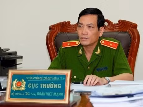 Cục trưởng Cục Phòng cháy chữa cháy Đoàn Việt Mạnh (Ảnh: Thanh Liêm) Cục trưởng Cục Phòng cháy chữa cháy Đoàn Việt Mạnh (Ảnh: Thanh Liêm)